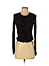 PureDKNY Black Silk Cardigan Size P (petite) - photo 1