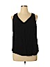 Old Navy 100% Rayon Black Sleeveless Blouse Size XL - photo 1