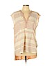 Urban Outfitters 100% Polyester Tan Short Sleeve Blouse Size XL - photo 1