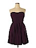 Elle 100% Polyester Purple Casual Dress Size 16 - photo 1