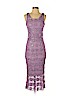 Nicole Miller 100% Rayon Purple Cocktail Dress Size P (petite) - photo 1
