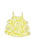 Carter's 100% Cotton Floral Green Sleeveless Top 12-18 MO / 18 MO - photo 1
