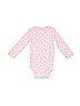 Carter's 100% Cotton Pink Long Sleeve Onesie 18-24 MO / 24 MO - photo 2
