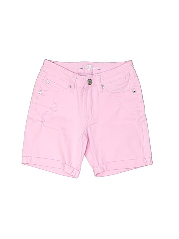 7 For All Mankind Khaki Shorts (view 1)