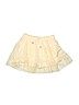 Tempted 100% Polyester Solid Ivory Skirt Size M (kids) - photo 1