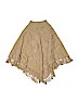 Charabia 100% Wool Tan Poncho Size 3 - photo 1