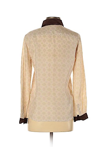 Prada Long Sleeve Silk Top (view 2)