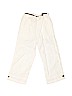 Chicco 100% Linen Solid Ivory Linen Pants Size 4 - photo 1