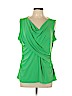 New York & Company Green Sleeveless Top Size XL - photo 1