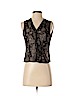 Evan Picone 100% Polyester Black Sleeveless Blouse Size 4 (petite) - photo 1