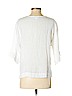 Purejill 100% Cotton White 3/4 Sleeve Blouse Size S (petite) - photo 2