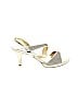Nina 100% Leather Gold Heels Size 6 - photo 1