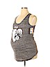 Soft As A Grape Gray Tank Top Size XL - photo 1