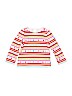 Gymboree 100% Cotton Polka Dots Stripes White Long Sleeve T-Shirt Size 3T - photo 1