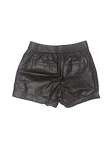 Ann Taylor Faux Leather Shorts - back