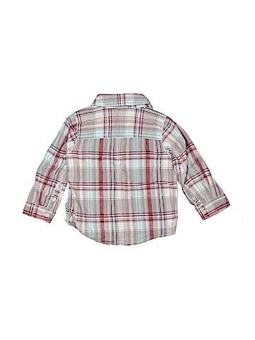 Carter's Long Sleeve Button-Down Shirt (view 2)