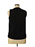 Ann Taylor Black Sleeveless Blouse Size L - photo 2