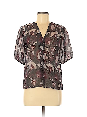 Lucky Brand Short Sleeve Blouse (view 1)