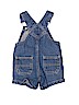 Carter's 100% Cotton Blue Overall Shorts 0-3 MO / 3 MO - photo 2