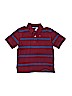 Tommy Hilfiger 100% Cotton Burgundy Short Sleeve Polo Size 6 - 7 - photo 1