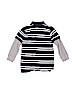 Gap Kids 100% Cotton Stripes Blue Long Sleeve Polo Size 6 - 7 - photo 2