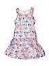 Justice Print Orange Dress Size 10 - photo 1