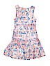 Justice Print Orange Dress Size 10 - photo 2