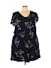 Simply Be Blue Casual Dress Size 22 - photo 1