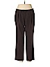 Doncaster Brown Casual Pants Size 16 - photo 1