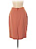 Kasper A.S.L. 100% Wool Orange Wool Skirt Size 8 (petite) - photo 2