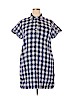J. Crew Factory Store 100% Cotton Blue Casual Dress Size XXL - photo 1