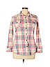 Ochenta 100% Cotton Pink Long Sleeve Button-Down Shirt Size 3X - photo 1