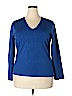 Doncaster Blue Long Sleeve Top Size 2 - photo 1
