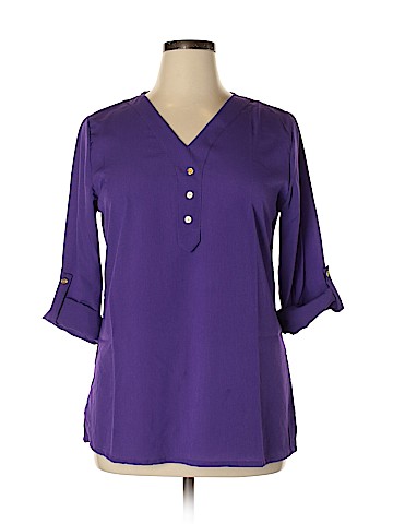 Unbranded 3/4 Sleeve Blouse (view 1)