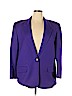 Worthington 100% Wool Purple Wool Blazer Size 16 - photo 1