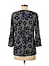 Ellen Tracy Blue 3/4 Sleeve Top Size M - photo 2