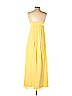 BCBGMAXAZRIA 100% Silk Yellow Cocktail Dress Size 4 (petite) - photo 2