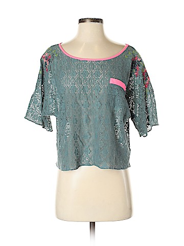 Free People Short Sleeve Blouse (view 1)