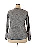 Juicy Couture Gray Long Sleeve Top Size XL - photo 2