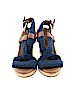 Banana Republic Blue Wedges Size 6 1/2 - photo 2