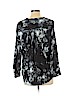 Simply Vera Vera Wang 100% Polyester Black Long Sleeve Blouse Size L (petite) - photo 2