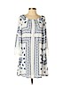 Entro 100% Rayon White Casual Dress Size S - photo 1