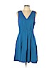 Rebecca Taylor Blue Cocktail Dress Size 12 - photo 1