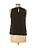 Ann Taylor LOFT Black Sleeveless Blouse Size M (petite) - photo 2