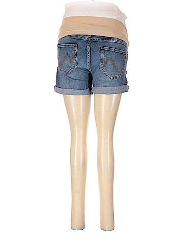 Indigo Blue Denim Shorts (view 2)