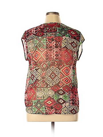 Black Rainn Short Sleeve Blouse (view 2)