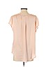 H&M 100% Polyester Pink Short Sleeve Blouse Size 8 - photo 2