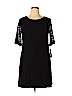 Apt. 9 100% Polyester Black Casual Dress Size XL - photo 1