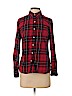 Tommy by Tommy Hilfiger 100% Cotton Red Long Sleeve Button-Down Shirt Size S (petite) - photo 1