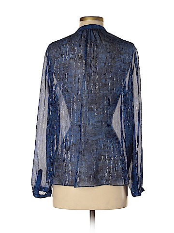 Rebecca Taylor Long Sleeve Silk Top (view 2)